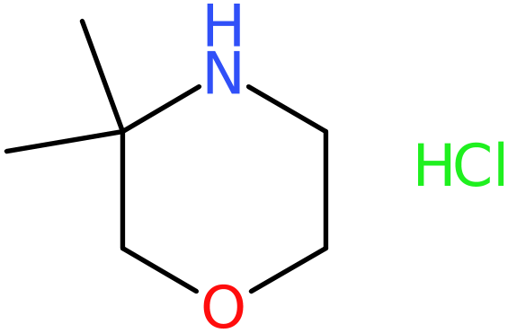 CAS: 59229-64-0 | 3,3-Dimethyl-morpholine hydrochloride, >97%, NX54162