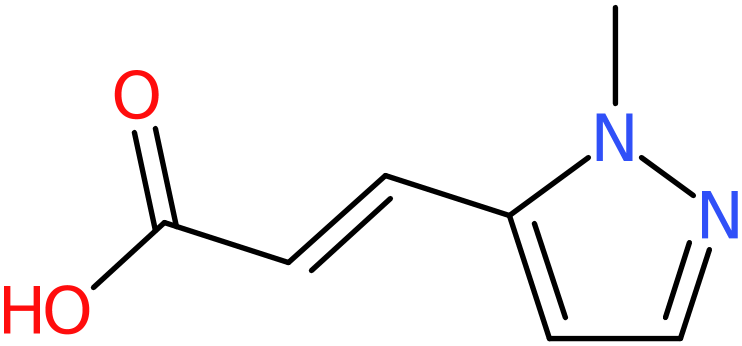 CAS: 1006959-18-7 | (2-Methyl-2H-pyrazol-3-yl)acrylic acid, >98%, NX10722