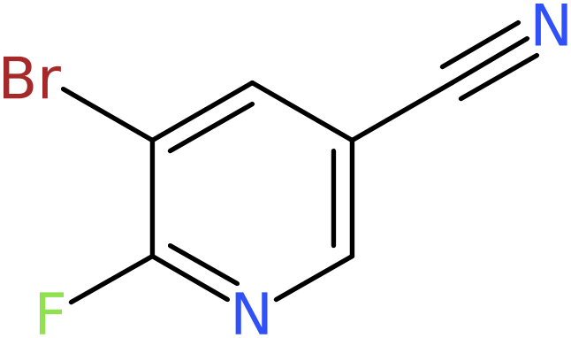 CAS: 1256823-71-8 | 5-Bromo-6-fluoropyridine-3-carbonitrile, >97%, NX19174