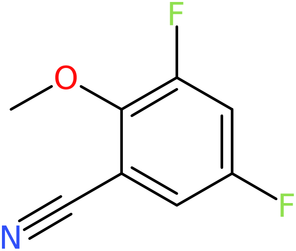 CAS: 874804-08-7 | 3,5-Difluoro-2-methoxybenzonitrile, >98%, NX65624
