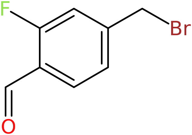 CAS: 1379307-40-0 | 4-(Bromomethyl)-2-fluorobenzaldehyde, >95%, NX22809
