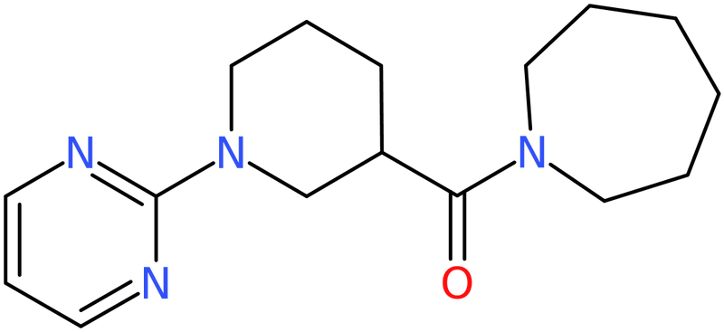 Azepan-1-yl[1-(pyrimidin-2-yl)piperidin-3-yl]methanone, NX73940