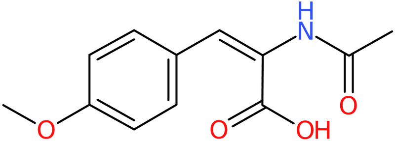 CAS: 68280-85-3 | 2-(Acetamido)-3-(4-methoxyphenyl)acrylic acid, NX58099
