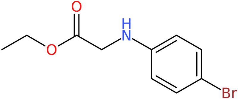 CAS: 2521-92-8 | Ethyl 2-(4-bromoanilino)acetate, >97%, NX37738