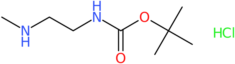 CAS: 202207-79-2 | tert-Butyl [2-(methylamino)ethyl]carbamate hydrochloride, >95%, NX32951