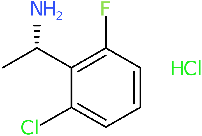CAS: 1000878-48-7 | (S)-1-(2-Chloro-6-fluorophenyl)ethanamine hydrochloride, >96%, NX10217