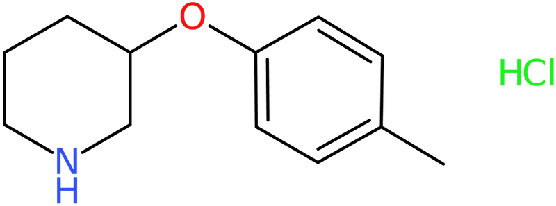 CAS: 63843-39-0 | 3-(4-Methylphenoxy)-piperidine hydrochloride, >97%, NX56405