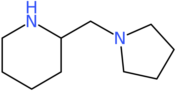 CAS: 100158-63-2 | 2-Pyrrolidin-1-ylmethyl-piperidine, >95%, NX10284