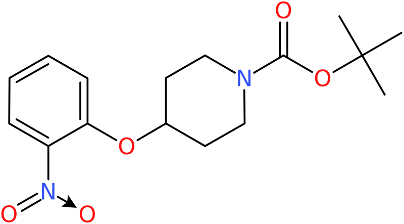 CAS: 690632-03-2 | 4-(2-Nitrophenoxy)piperidine, N-BOC protected, NX58383