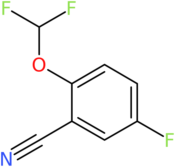 CAS: 1017778-48-1 | 2-(Difluoromethoxy)-5-fluorobenzonitrile, NX11144