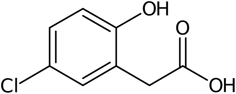 CAS: 24161-38-4 | 5-Chloro-2-hydroxyphenylacetic acid, >95%, NX37004