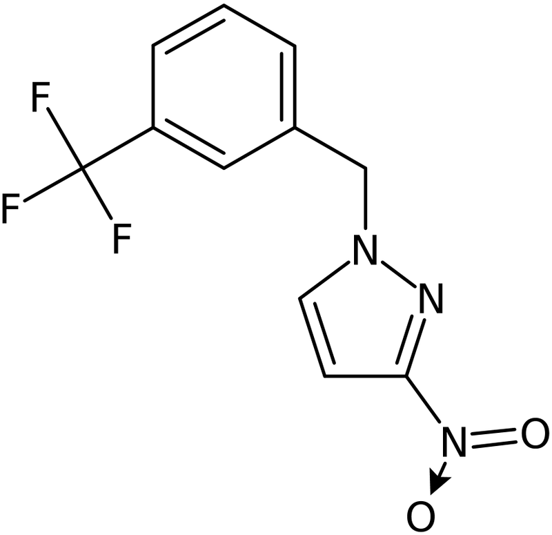 CAS: 1001510-37-7 | 3-Nitro-1-[3-(trifluoromethyl)benzyl]-1H-pyrazole, NX10255