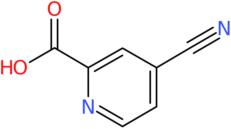 CAS: 640296-19-1 | 4-Cyanopyridine-2-carboxylic acid, NX56474