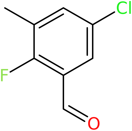 CAS: 1538090-76-4 | 5-Chloro-2-fluoro-3-methylbenzaldehyde, >95%, NX26026