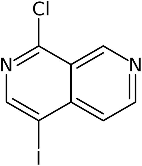 CAS: 1234616-02-4 | 1-Chloro-4-iodo-2,7-naphthyridine, >95%, NX18466