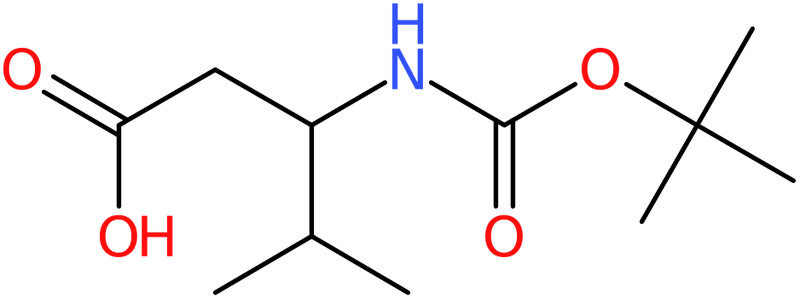 CAS: 248924-39-2 | 3-(Boc-amino)-4-methylpentanoic acid, >97%, NX37477