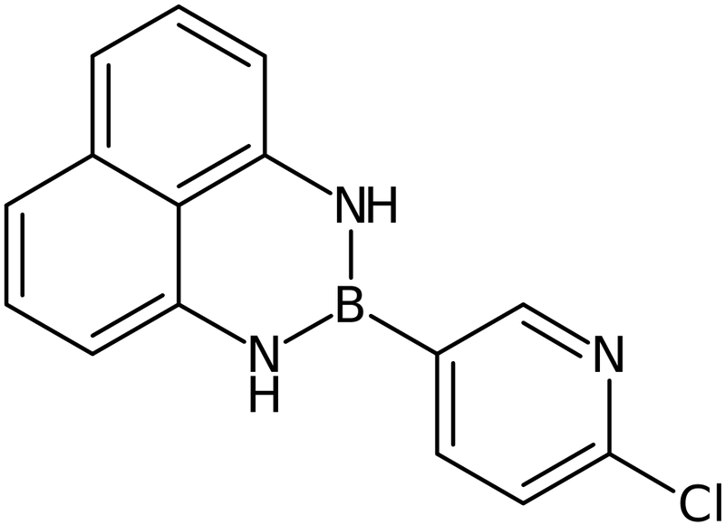 2-(6-Chloropyridin-3-yl)-2,3-dihydro-1H-naphtho[1,8-de][1,3,2]diazaborinine, NX74008
