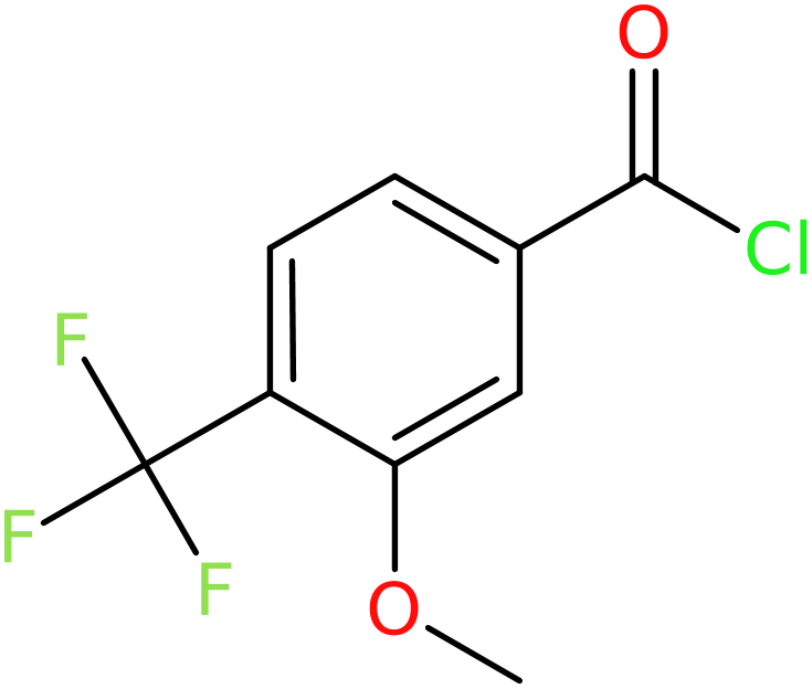 CAS: 1261571-92-9 | 3-Methoxy-4-(trifluoromethyl)benzoyl chloride, >97%, NX19527