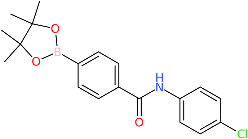 N-(4-Chloro-phenyl)-4-(4,4,5,5-tetramethyl-[1,3,2]dioxaborolan-2-yl)-benzamide, NX73999