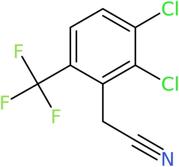 CAS: 1017777-89-7 | 2,3-Dichloro-6-(trifluoromethyl)phenylacetonitrile, >98%, NX11117