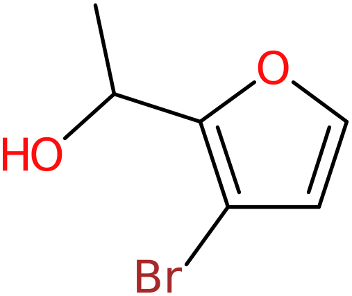 CAS: 67170-98-3 | 1-(3-Bromofuran-2-yl)ethanol, >95%, NX57662