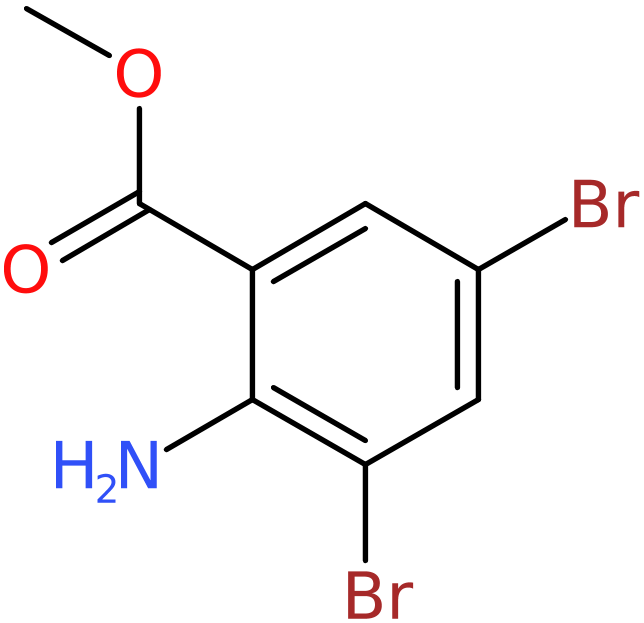 CAS: 606-00-8 | Methyl 2-amino-3,5-dibromobenzoate, NX54676