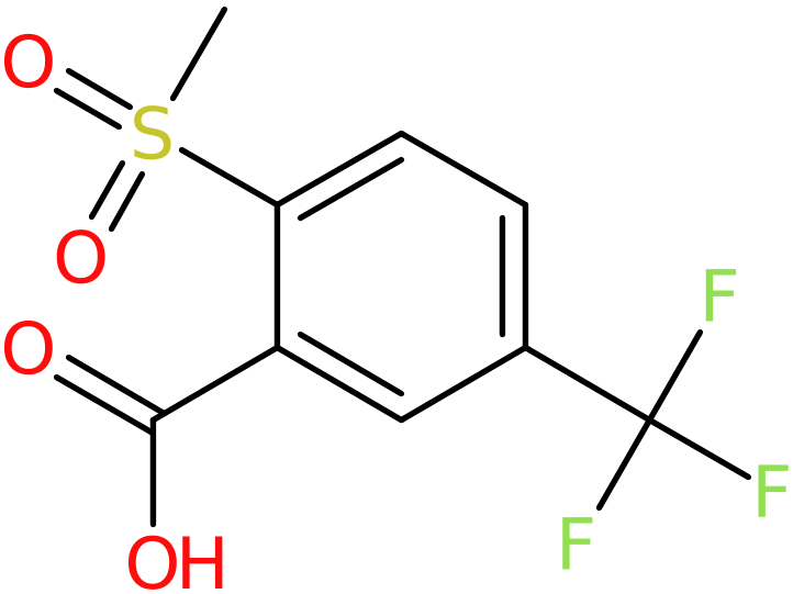 CAS: 1000339-64-9 | 2-(Methylsulphonyl)-5-(trifluoromethyl)benzoic acid, NX10108