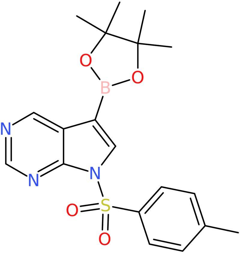 CAS: 934178-97-9 | 7-Tosyl-7H-Pyrrolo[2,3-d]pyrimidine-5-boronic acid pinacol ester, NX69598