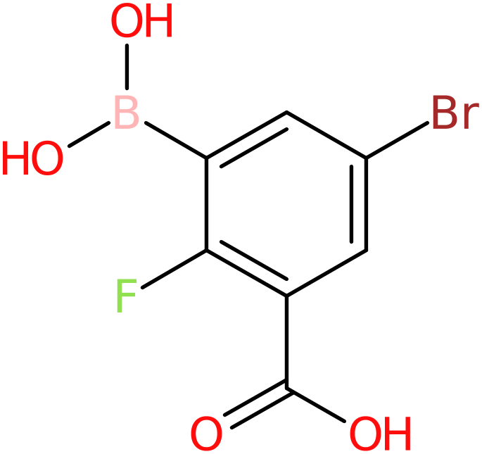 CAS: 957120-63-7 | 5-Bromo-3-carboxy-2-fluorobenzeneboronic acid, NX71169