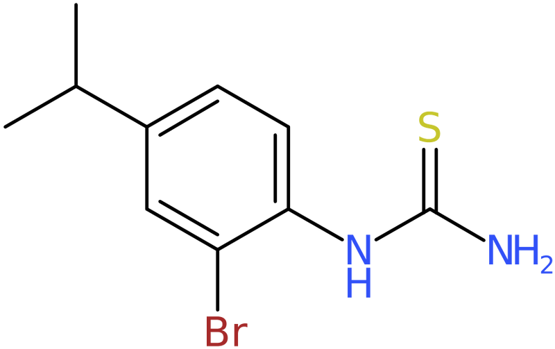 CAS: 724426-94-2 | N-(2-Bromo-4-isopropylphenyl)thiourea, NX59664