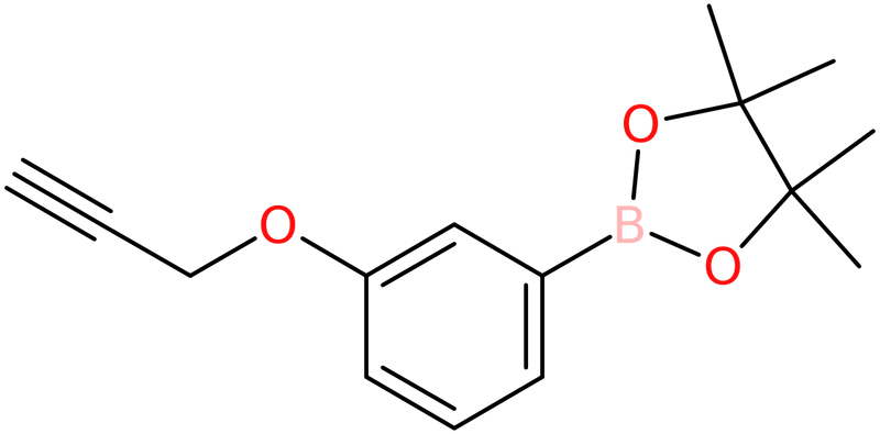 (3-Prop-2-ynoxyphenyl)boronic acid, pinacol ester, >95%, NX74133
