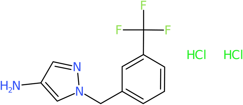 CAS: 1002033-51-3 | 1-[3-(Trifluoromethyl)benzyl]-1H-pyrazol-4-amine dihydrochloride, NX10317