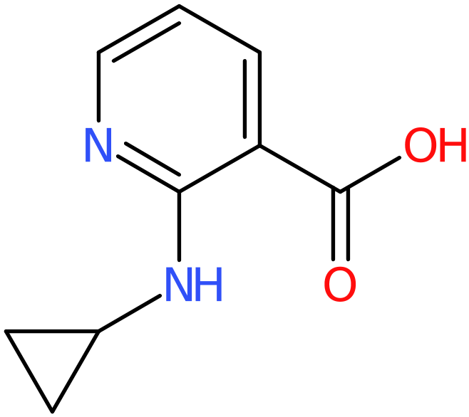 CAS: 639807-18-4 | 2-Cyclopropylaminonicotinic acid, >95%, NX56442