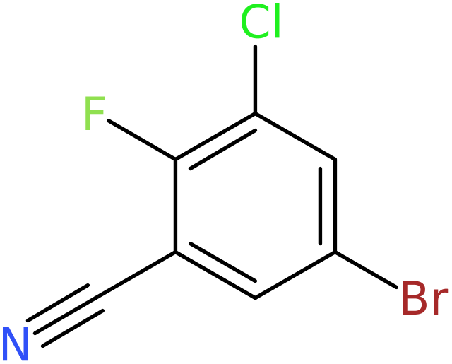 CAS: 1000577-76-3 | 5-Bromo-3-chloro-2-fluorobenzonitrile, >95%, NX10201