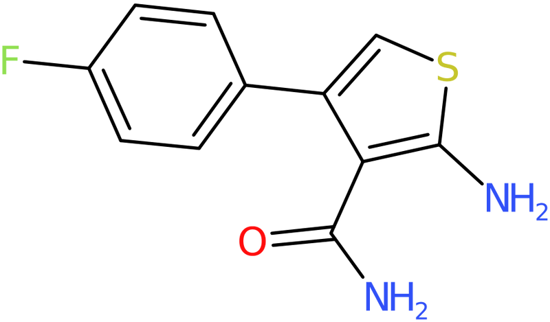 CAS: 61019-24-7 | 2-Amino-4-(4-fluorophenyl)thiophene-3-carboxamide, NX54894