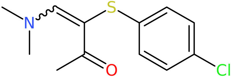 3-[(4-Chlorophenyl)thio]-4-(dimethylamino)but-3-en-2-one, NX73877