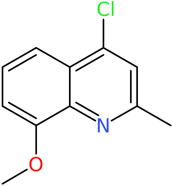 CAS: 64951-58-2 | 4-Chloro-8-methoxy-2-methylquinoline, NX56783