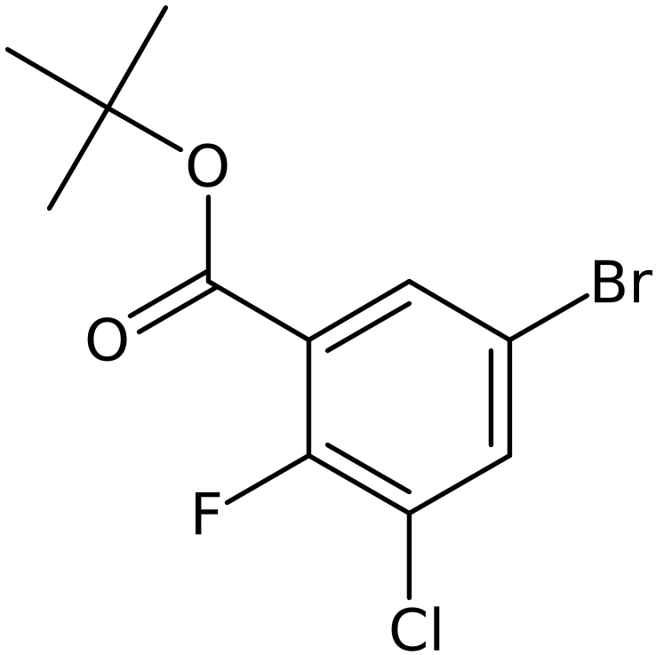 CAS: 2484888-82-4 | tert-Butyl 5-bromo-3-chloro-2-fluorobenzoate, >95%, NX37441