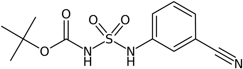 CAS: 1017782-66-9 | 3-(3-Cyanophenyl)-2,2-dioxodiazathiane, N1-BOC protected, NX11256