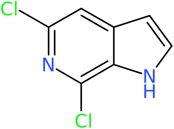 CAS: 1001412-41-4 | 5,7-Dichloro-1H-pyrrolo[2,3-c]pyridine, NX10250