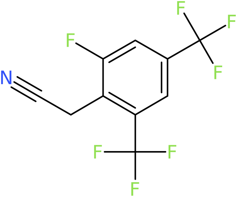 CAS: 1017778-50-5 | 2-Fluoro-4,6-bis(trifluoromethyl)phenylacetonitrile, >97%, NX11145