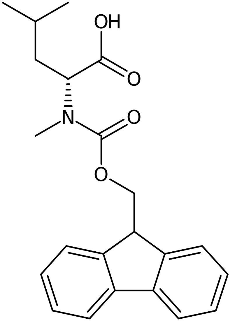 CAS: 103478-63-3 | Fmoc-N-methyl-D-leucine, >97%, NX11977