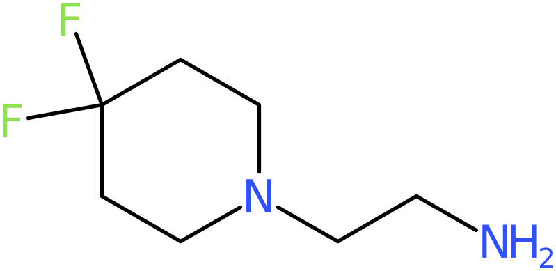 CAS: 605659-03-8 | 2-(4,4-Difluoropiperidin-1-yl)ethanamine, >95%, NX54668
