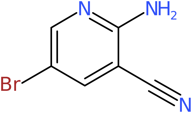 CAS: 709652-82-4 | 2-Amino-5-bromo-3-cyanopyridine, >97%, NX59180