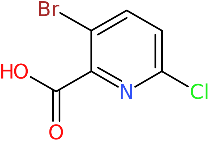 CAS: 929000-66-8 | 3-Bromo-6-chloropyridine-2-carboxylic acid, >97%, NX69322