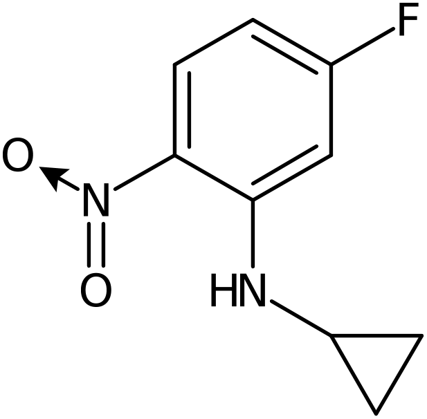 CAS: 1248276-34-7 | N-Cyclopropyl-5-fluoro-2-nitroaniline, >97%, NX18930