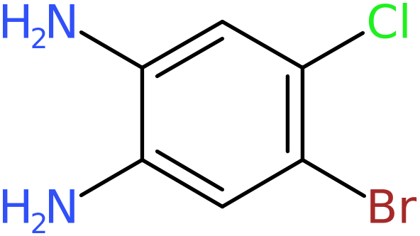 CAS: 75293-95-7 | 4-Bromo-5-chlorobenzene-1,2-diamine, >99%, NX60665