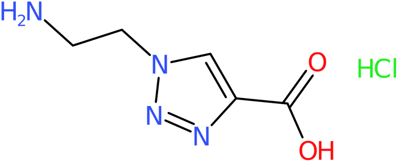 CAS: 1232979-67-7 | 1-(2-Aminoethyl)-1H-1,2,3-triazole-4-carboxylic acid hydrochloride, NX18426
