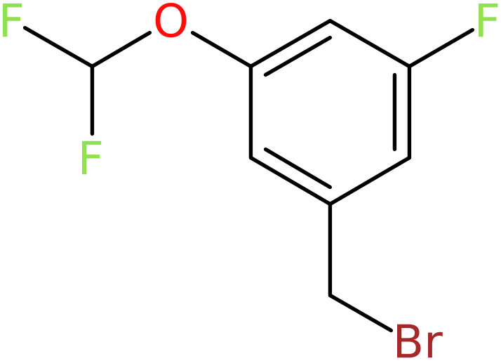 CAS: 1017779-39-3 | 5-(Difluoromethoxy)-3-fluorobenzyl bromide, >95%, NX11202
