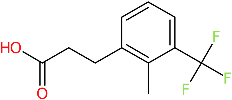 CAS: 1017777-98-8 | 3-[2-Methyl-3-(trifluoromethyl)phenyl]propionic acid, >98%, NX11120